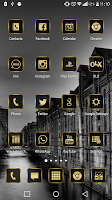 Gold Launcher And Theme Screenshot 1