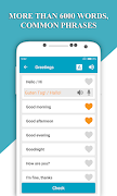 Learn German - Phrases and Words, Speak German Ekran Görüntüsü 2