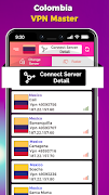 VPN Master Colombia poster