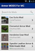 Armor MODS For MC screenshot 1