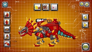 Steel Dino Toy : Triceratops Ekran Görüntüsü 4