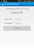 Cisco AirProvision screenshot 1