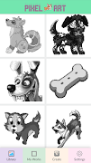 Dog Color By Number: Pixel Art Dog 스크린샷 3