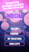 Editeur Photo Neon Affiche