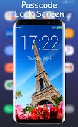 پوستر Eiffel Tower Lock Screen