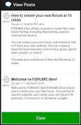 Forums Libre! screenshot 3