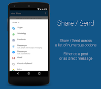 2 Schermata One Share - Social,Sharing App