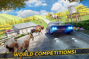 Mountain Goat Simulation Game ảnh chụp màn hình 1