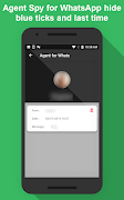 Agent - No blue ticks, No last seen, Ghost Mode syot layar 6