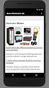 Basic Electronics Question & Answers Screenshot 5