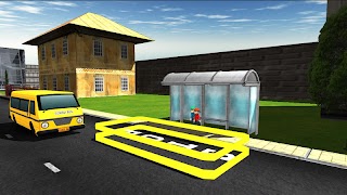 School Bus Drive Simulator 海报