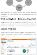 Learn Web Analytics Screenshot 1