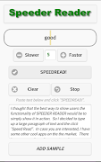 Speeder Reader captura de pantalla 6