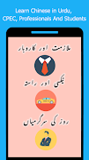 Learn Chinese Language in Urdu (اردو چائنيز) Ekran Görüntüsü 2