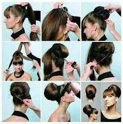 tutorial gaya rambut panjang screenshot 1
