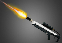 Poster Flame Weapon Simulator - Kill Zombie