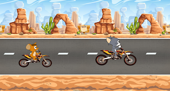 Jerry Moto Race And Tom 截图 1