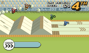 RetroBike screenshot 2