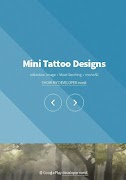 Mini tatuaje diseños Poster