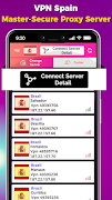 VPN Spain Master-Secure Proxy Server الملصق