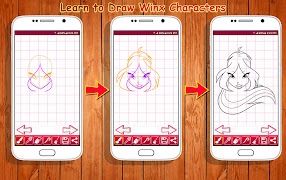 Learn to Draw Winx โปสเตอร์