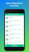 Document Recovery - Recover Deleted Word Documents ภาพหน้าจอ 4