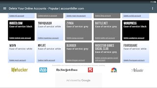 Account killer اسکرین شاٹ 2