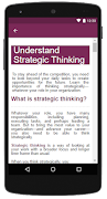 Strategic Thinking 스크린샷 1