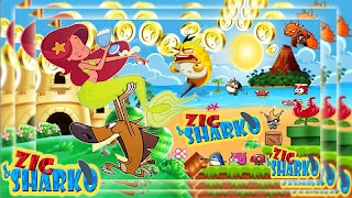 Zig et Sharko adventure island 海報