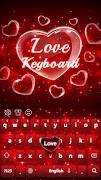 Love Keyboard poster