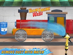 پوستر Train Engine  Wash