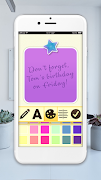 برنامه‌نما Sticky Notes For Home Screen Widget عکس از صفحه