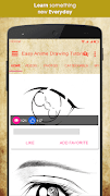 برنامه‌نما Easy Anime Drawing Tutorials عکس از صفحه