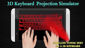 keyboard Projection simulator 海报