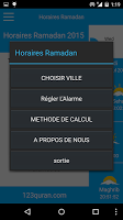 Horaires du Ramadan mis à jour تصوير الشاشة 3