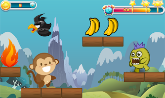 Monkey Adventures Jungle Run screenshot 2