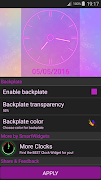 Neon Clock Widget स्क्रीनशॉट 6