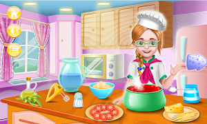 Пиццайоло пищи игры скриншот 5