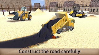 New City Road Constructor Free Ekran Görüntüsü 1