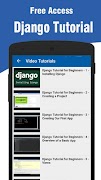 Django Tutorial imagem de tela 3