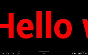 Rolling Text syot layar 3
