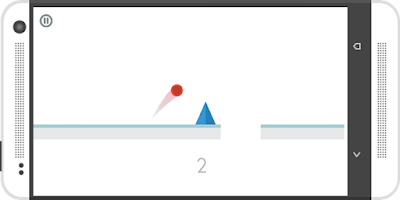 Bouncy Flat Ball screenshot 2