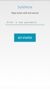 Safe Notes ภาพหน้าจอ 2