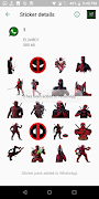 deadpool Stickers for WhatsApp‏ WAStickerApps‏ Screenshot 5
