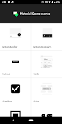 Material Design Components Catalog โปสเตอร์