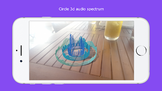 AR Audio Spectrum 3D скриншот 2