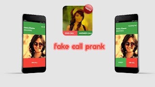 Fake Call Prank  App poster