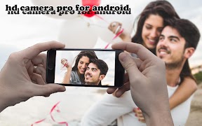 hd camera pro for android الملصق