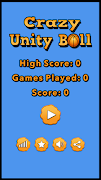 Crazy Unity Ball captura de pantalla 1