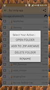 Zip Unzip app Ekran Görüntüsü 6